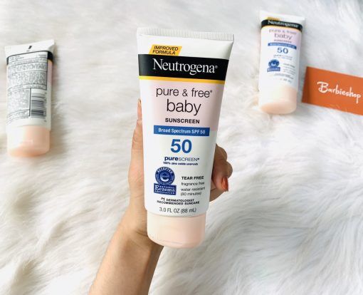 Kem chống nắng cho bà bầu và trẻ nhỏ Neutrogena Pure & Free Baby