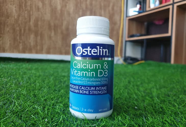 thuốc bổ sung canxi Ostelin Vitamin D & Calcium có xuất xứ từ Úc với chất lượng và độ an toàn được đảm bảo